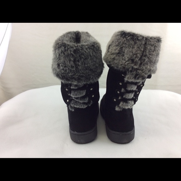 Rampage Albie Black Mid-Calf Boots - Picture 5 of 10